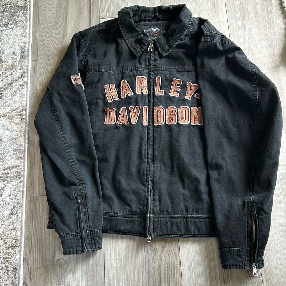 Harley Davidson, XL Jacket Black